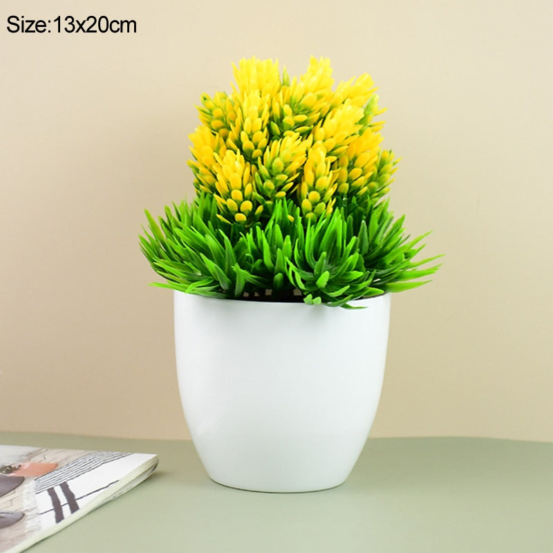Artificial Grass Plants Potted