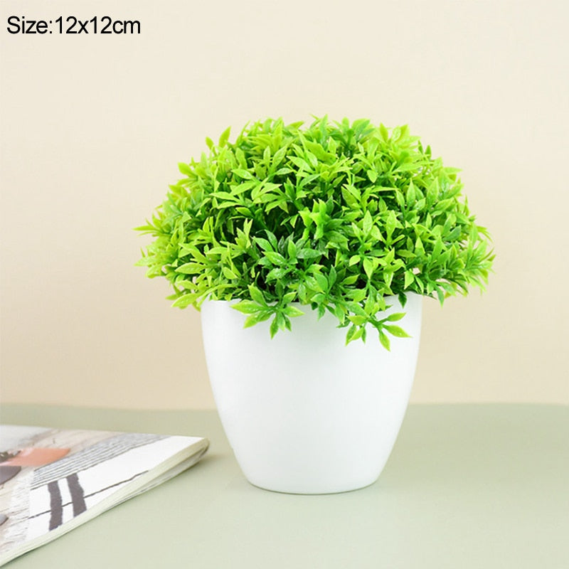 Artificial Grass Plants Potted