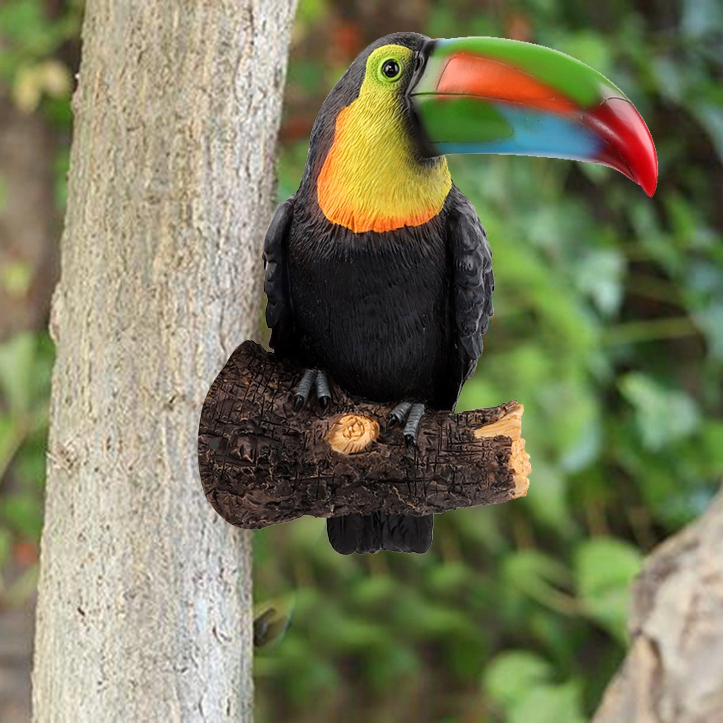 Toucan In Nature Garden Decor