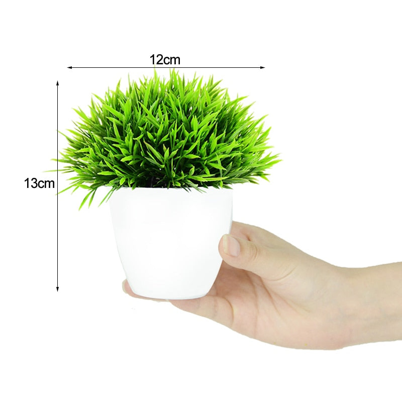 Artificial Grass Plants Potted