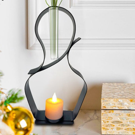 Tropical Flower Candle Holders
