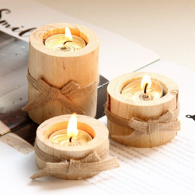 Beach-Themed Candle Holders