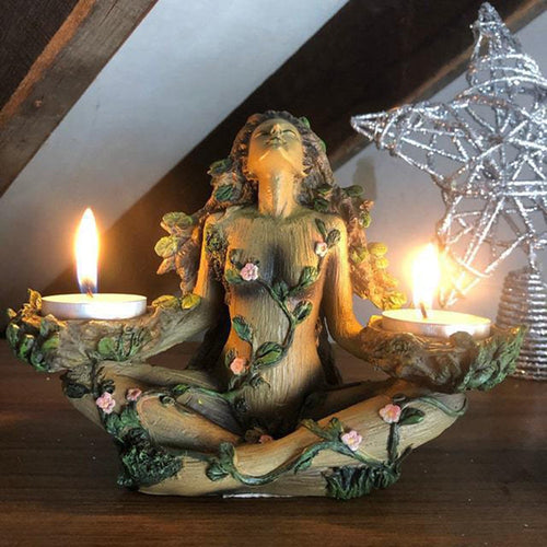 Jungle-Themed Candle Holders