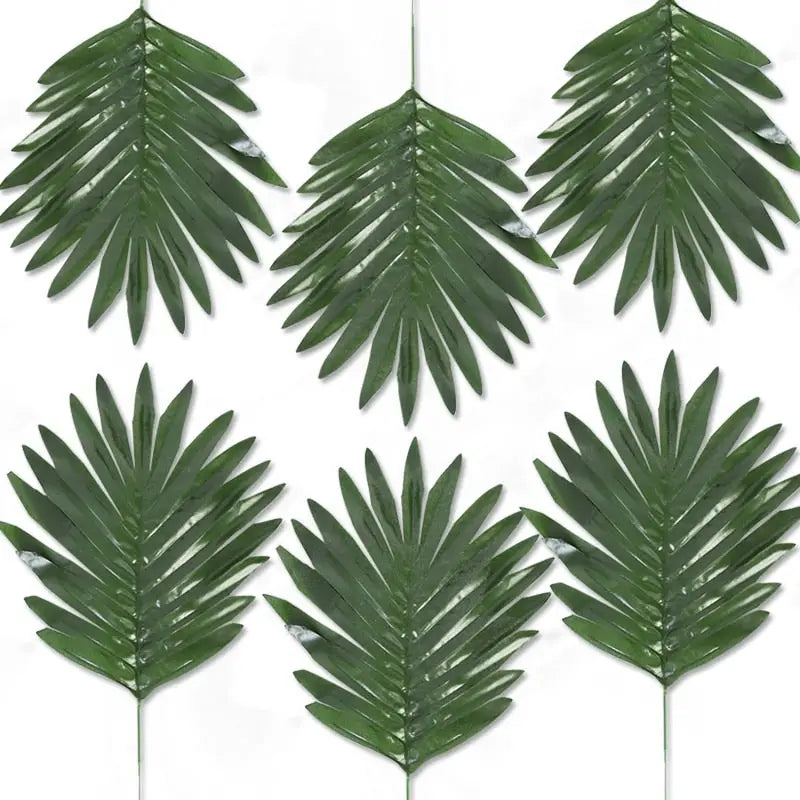 Artificial Chamaerops palm leaves