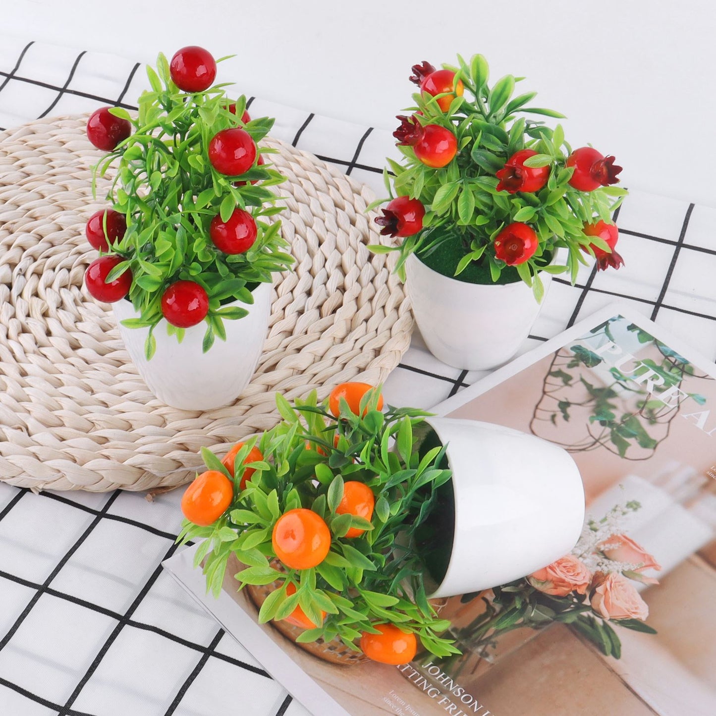 Artificial Orange Plant