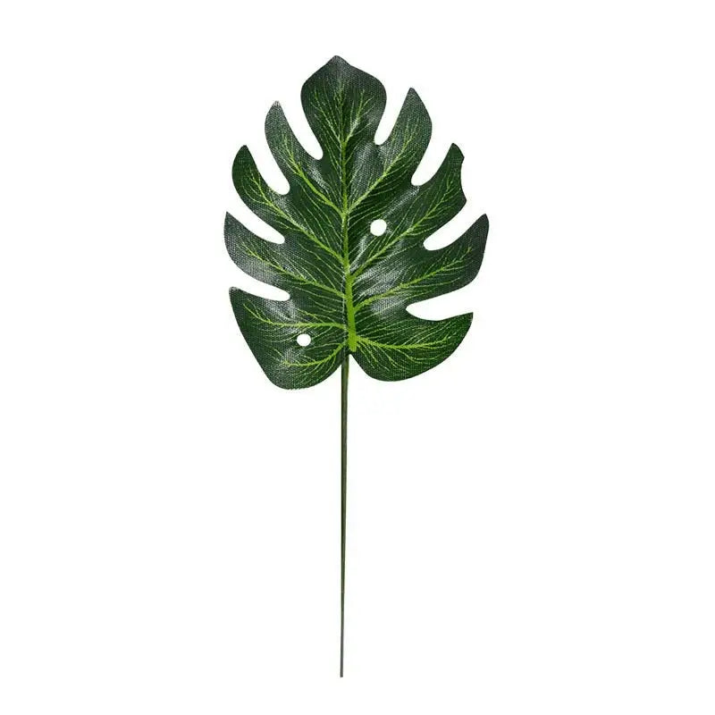 Artificial Philodendron Leaves (With Stem)