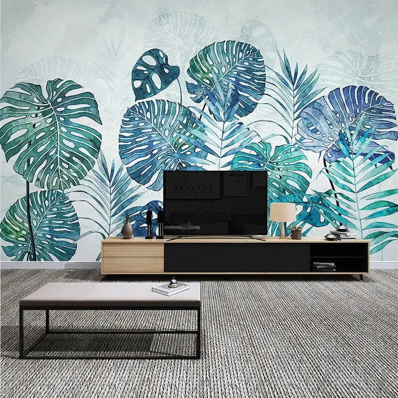 Blue Tropical Wallpaper