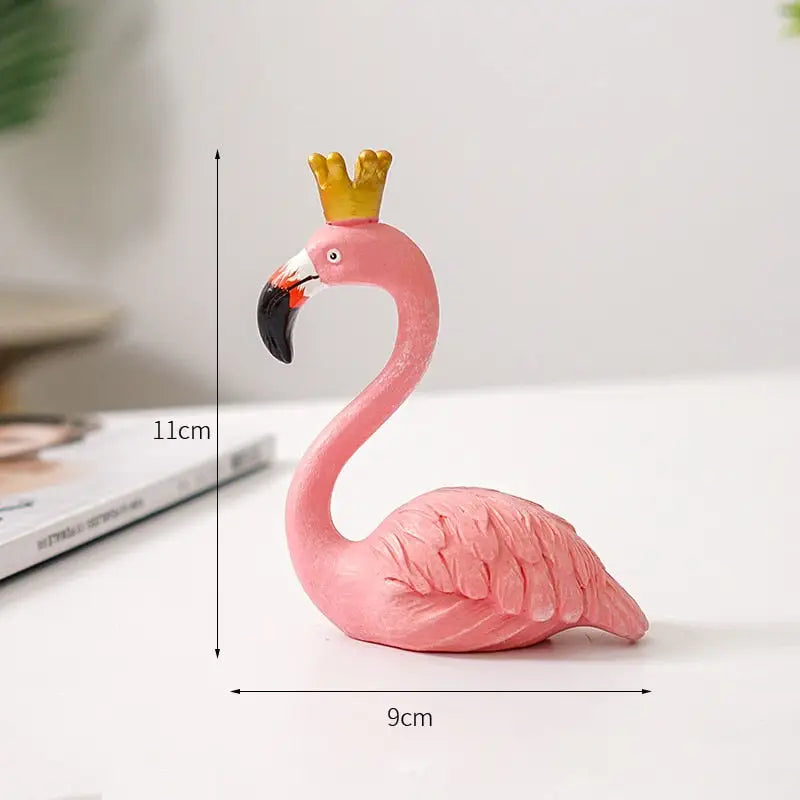 Flamingo Resin Statue