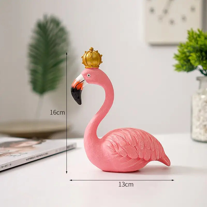 Flamingo Resin Statue
