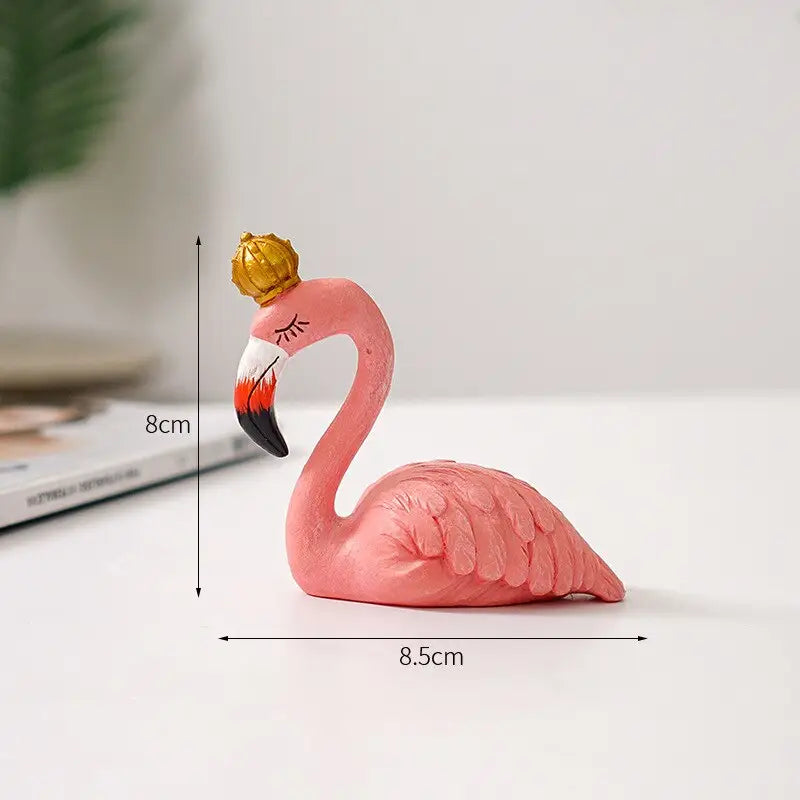 Flamingo Resin Statue