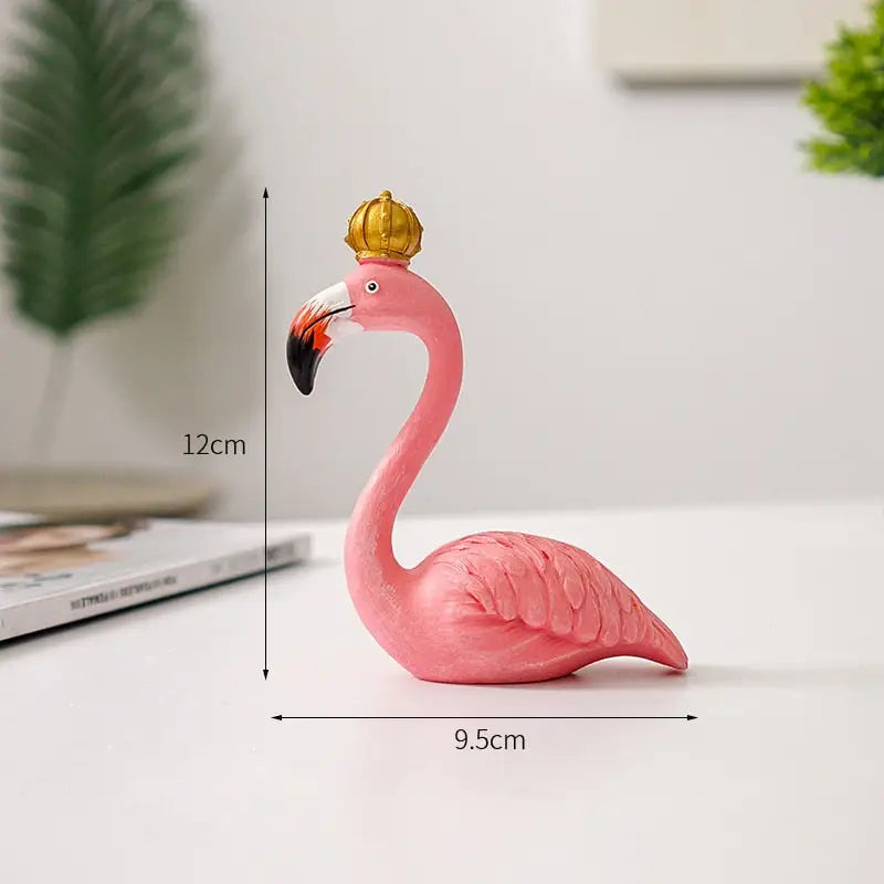 Flamingo Resin Statue