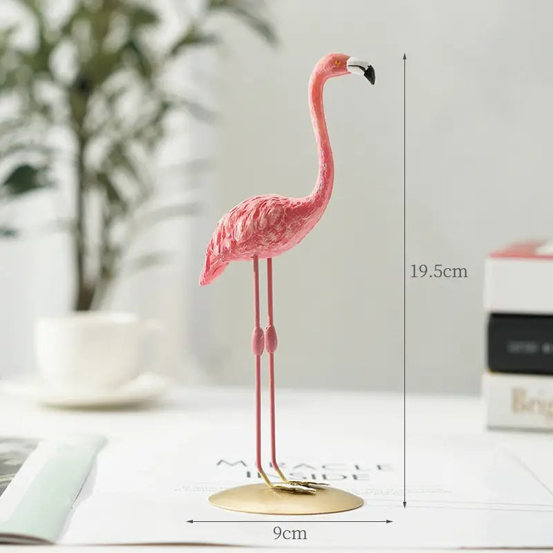 Flamingo Resin Statue