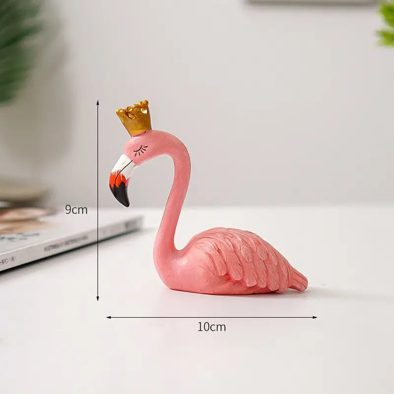 Flamingo Resin Statue