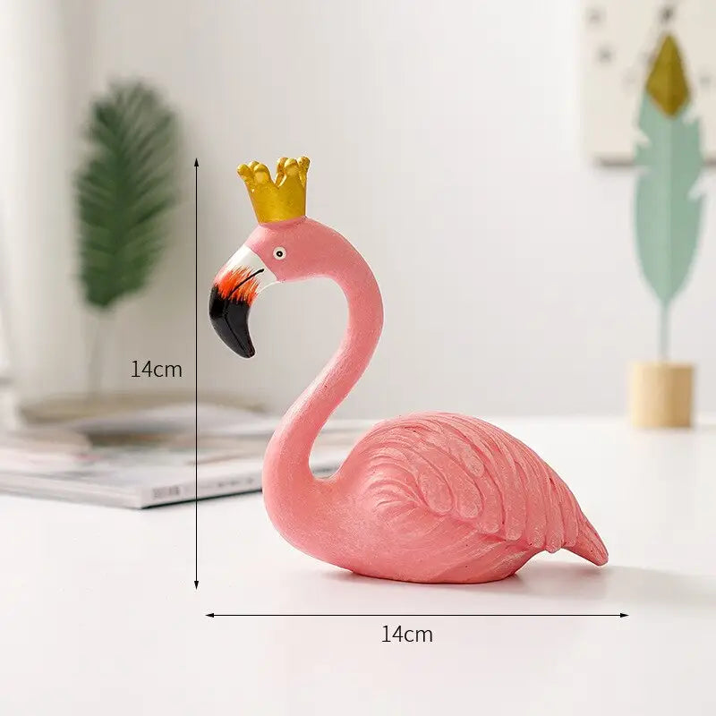 Flamingo Resin Statue