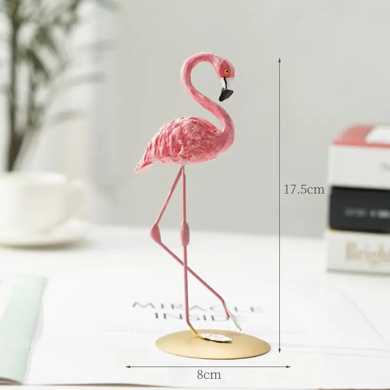 Flamingo Resin Statue