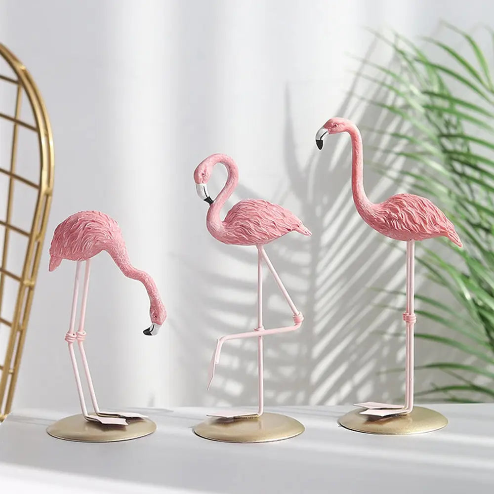 Flamingo Statue