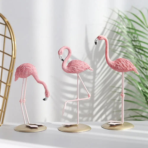 Flamingo Statue