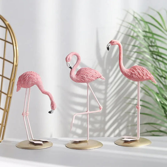 Flamingo Statue
