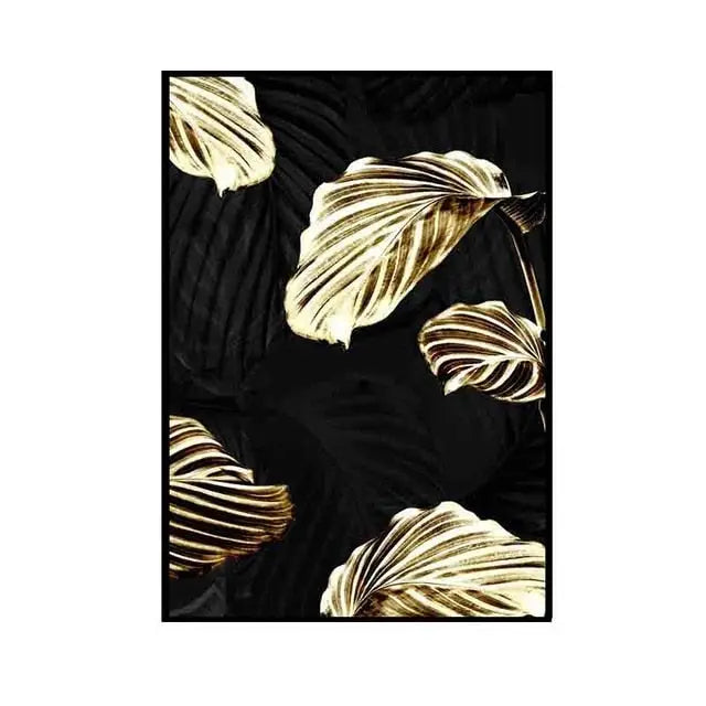 Gold Pineapple Wall Art
