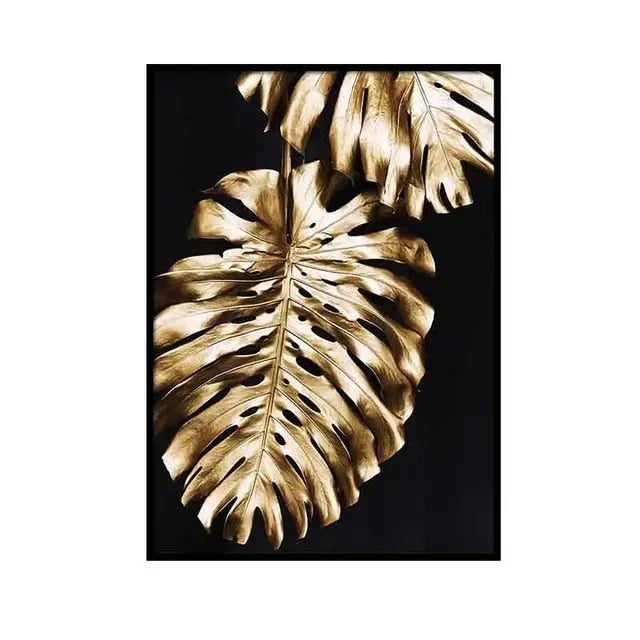 Gold Pineapple Wall Art