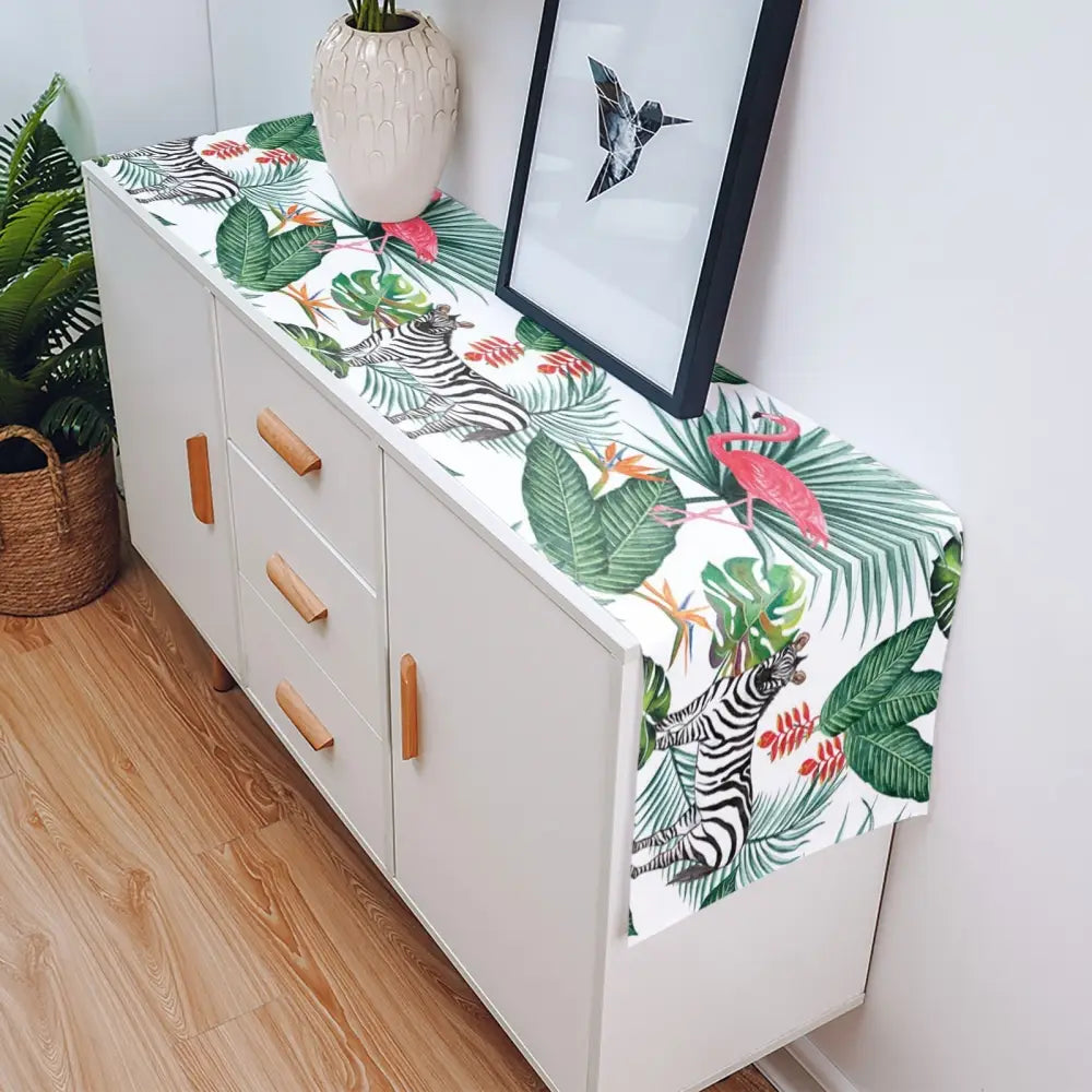 Jungle Animals Table Runner