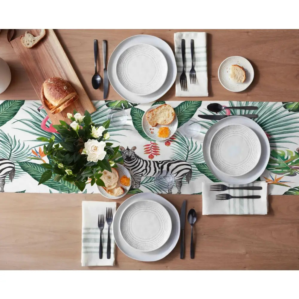 Jungle Animals Table Runner