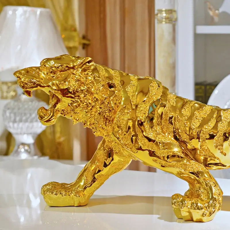 Jungle Tiger Statue