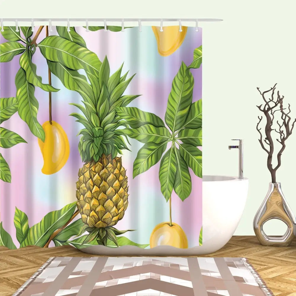 mango-pineapple-shower-curtain