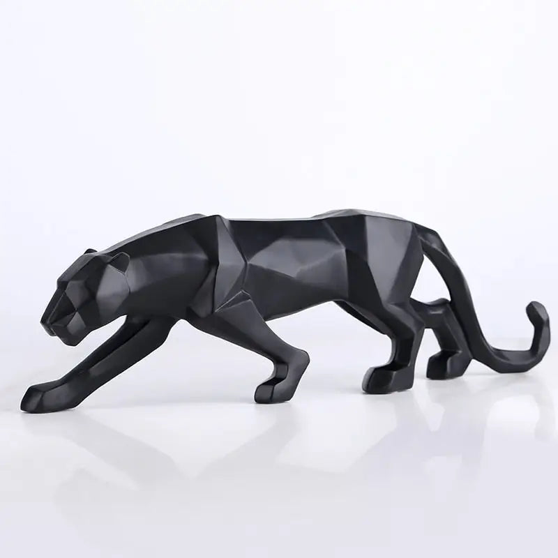 Origami Panther Statue