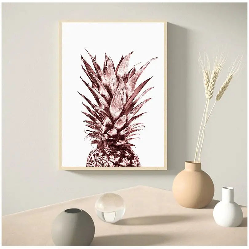 Pineapple wall art