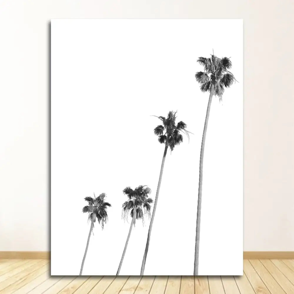 Tropical beach poster