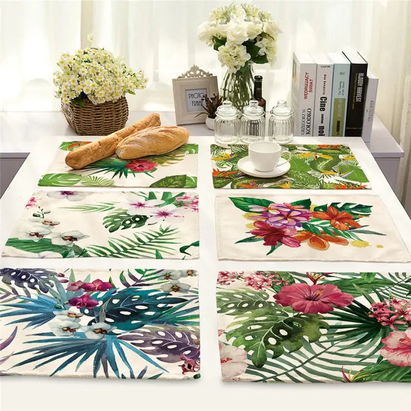 Tropical Flower Placemat
