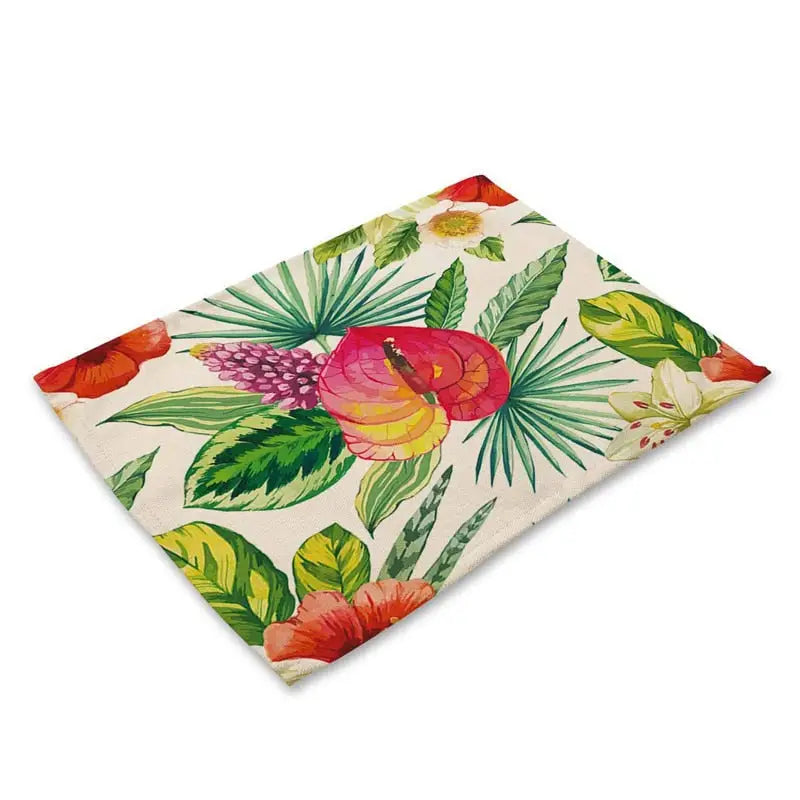 Tropical Flower Placemat