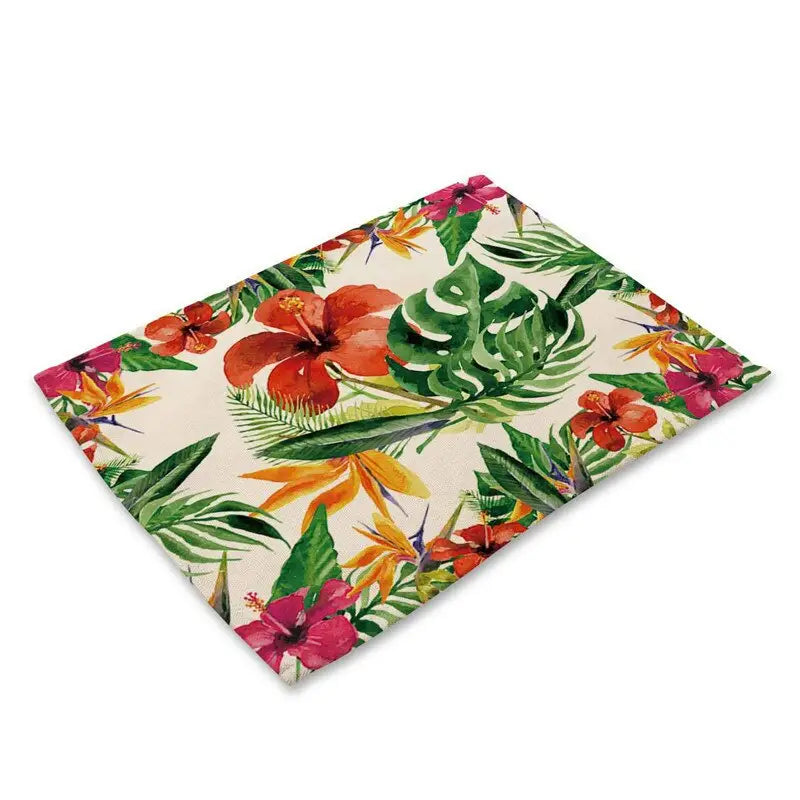 Tropical Flower Placemat