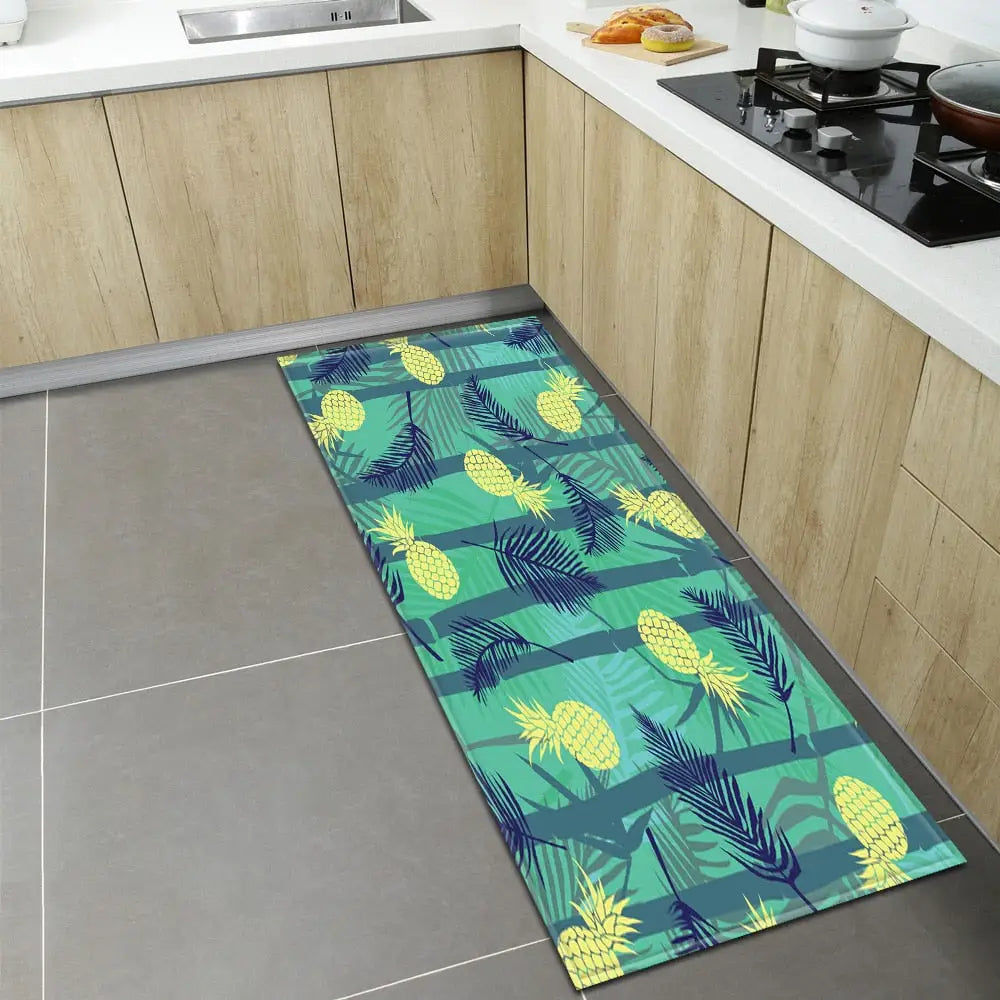 Tropical Kitchen Rug