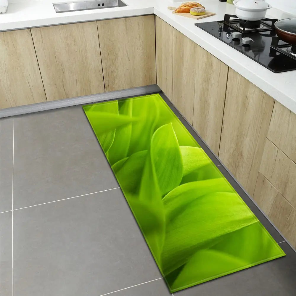 Tropical Kitchen Rug
