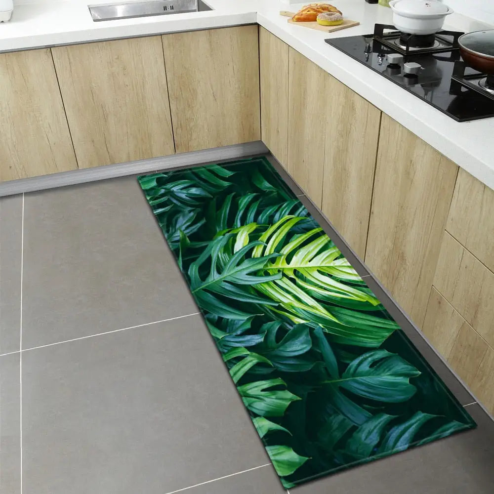Tropical Kitchen Rug