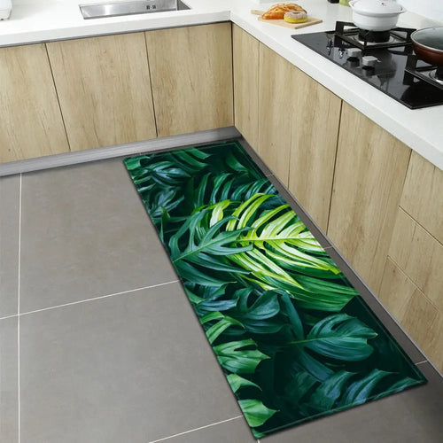 Tropical Kitchen Rug