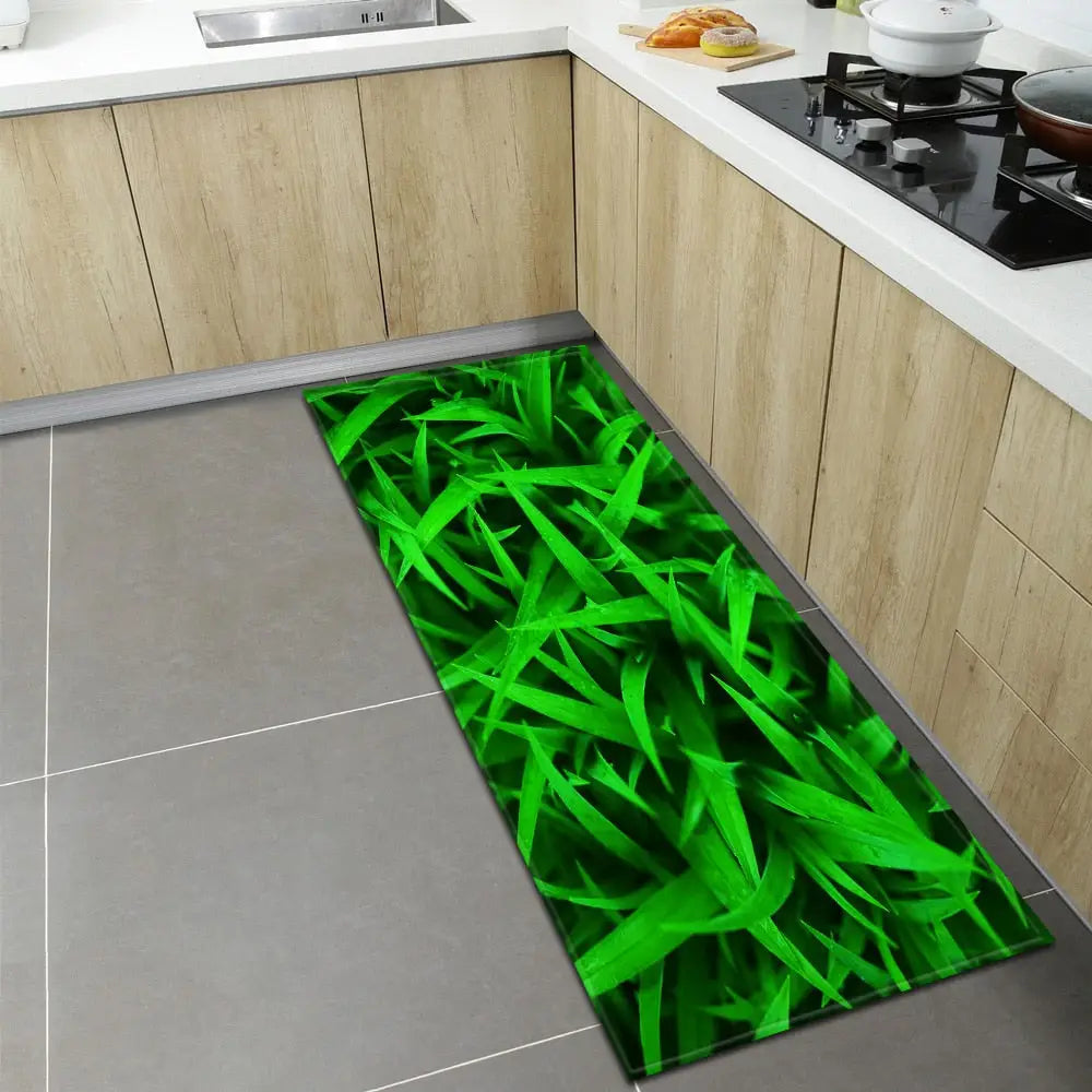 Tropical Kitchen Rug