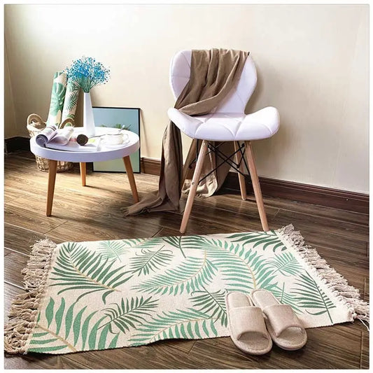 Tropical Leaf Rug