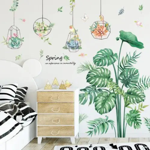 Tropical leaves Sticker