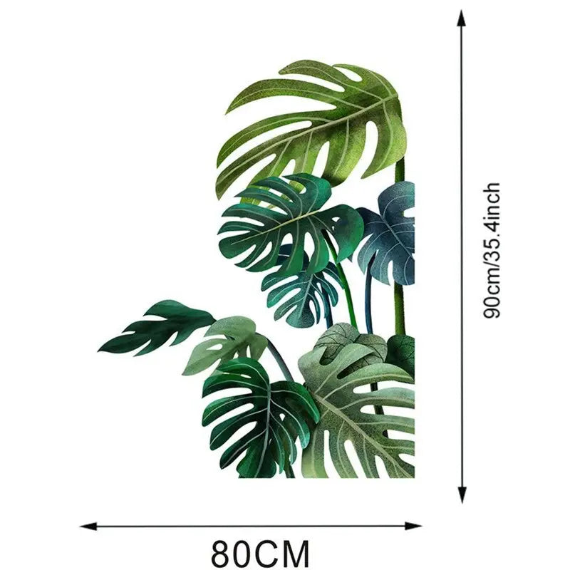 Tropical leaves Sticker