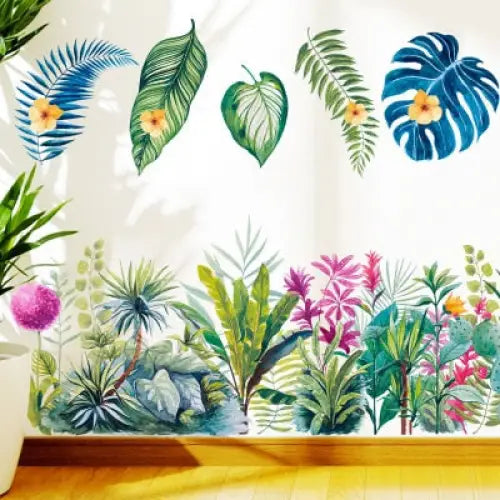 Tropical leaves Sticker