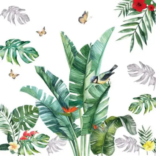 Tropical leaves Sticker