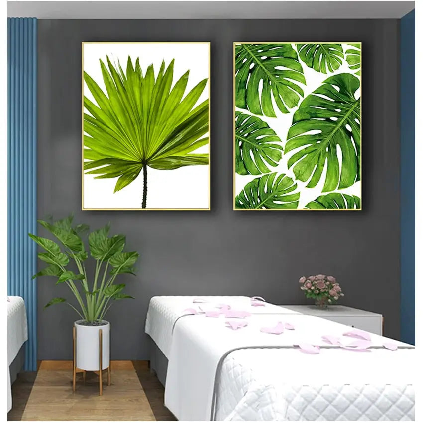 Tropical Leaves Wall Art