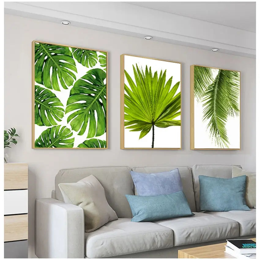 Tropical Leaves Wall Art