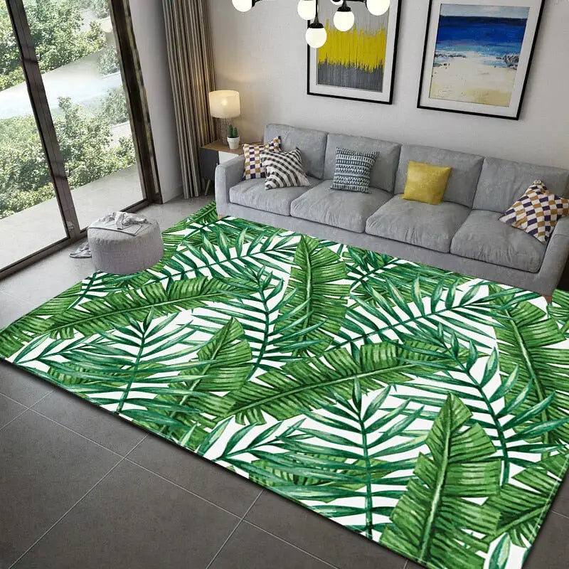 Tropical outdoor carpet