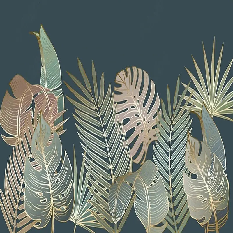 Tropical Wallpaper for Living Room