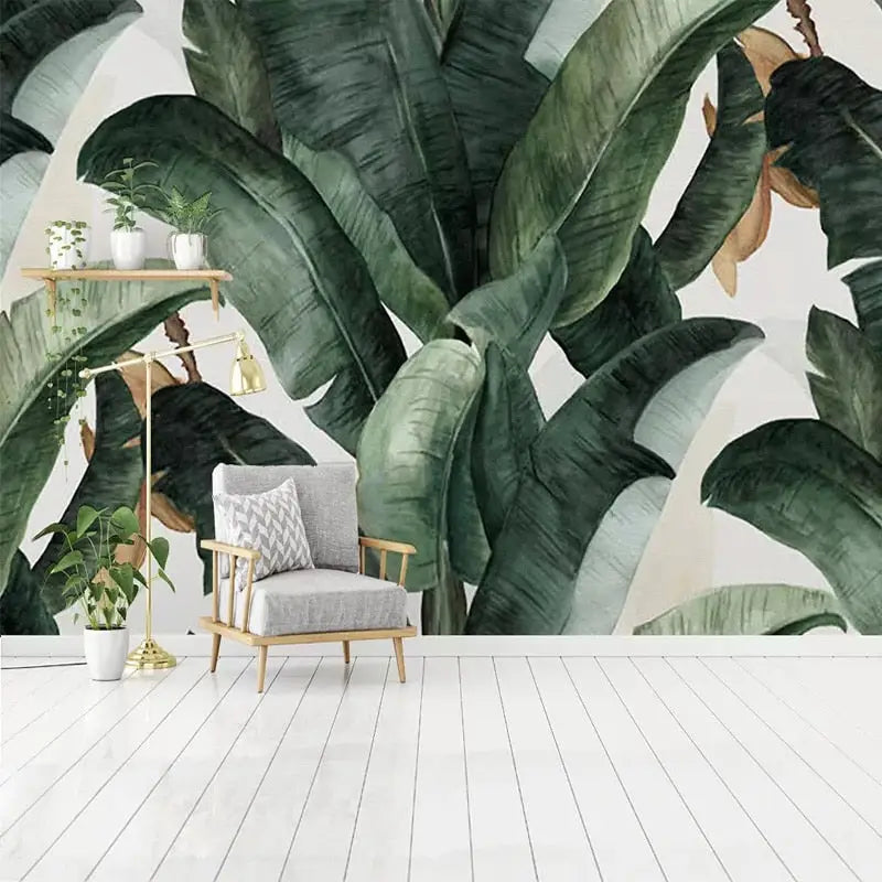 Vintage Tropical Wallpaper