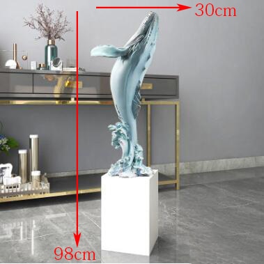 Dolphin Ocean Wave Sculptures